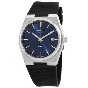 NWT Authentic Tissot PRX Quartz Blue Dial Men's Watch